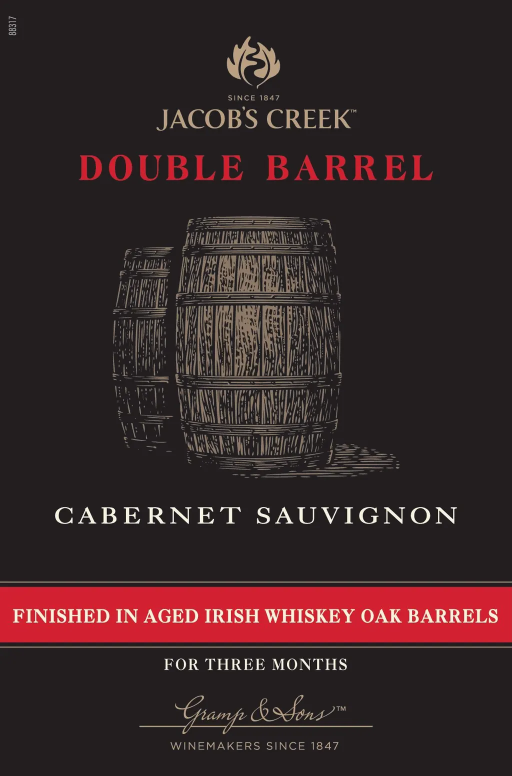 Double Barrel Cabernet Sauvignon Bottle