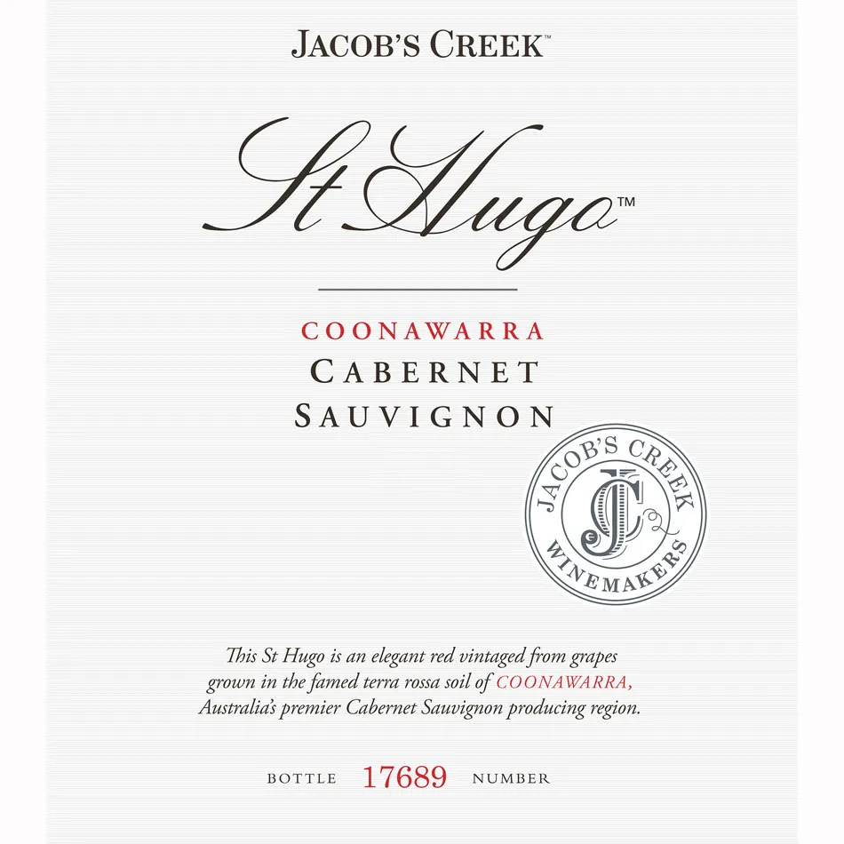 St. Hugo Cabernet Sauvignon Bottle