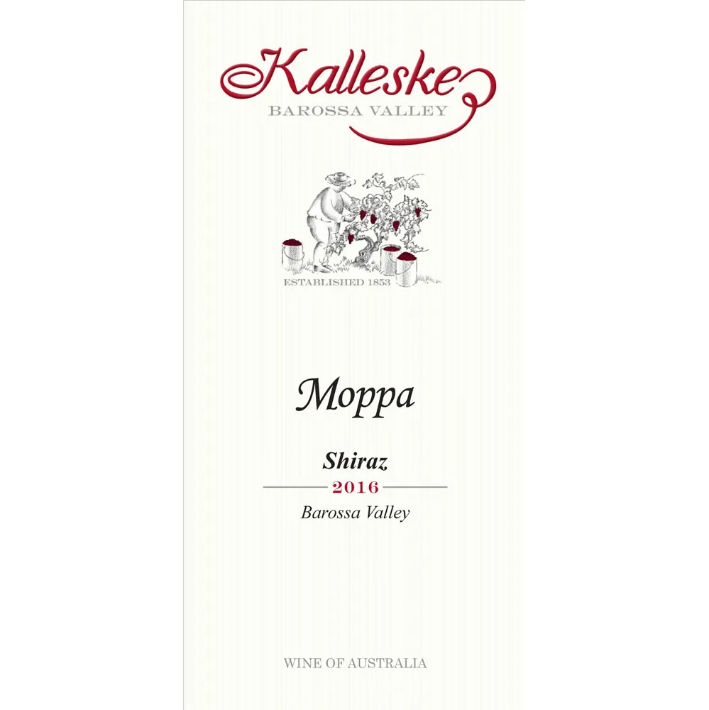 Moppa Shiraz Bottle