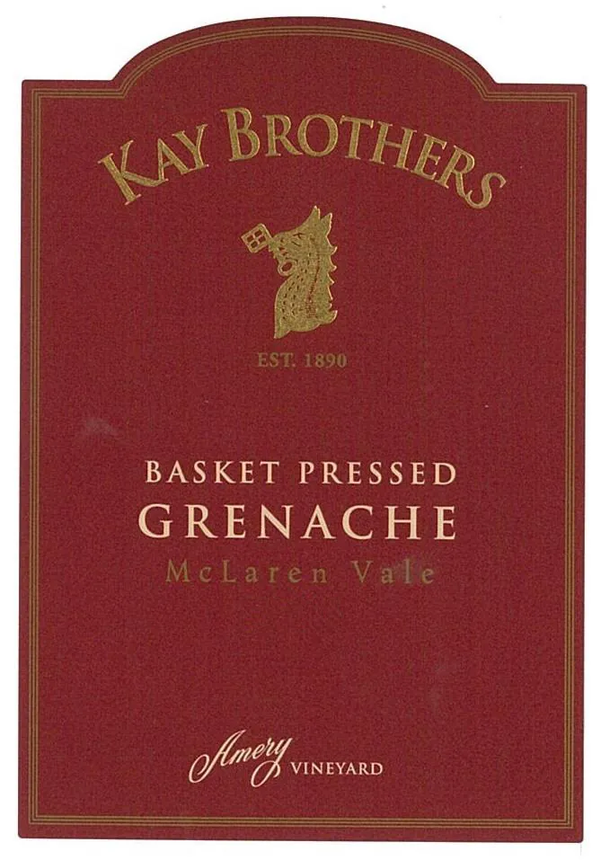 Basket Pressed Grenache Bottle