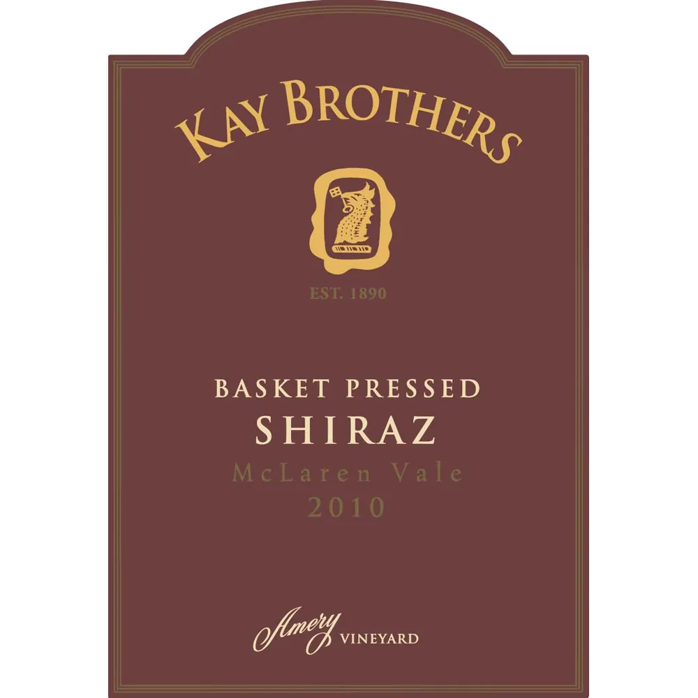 Basket Pressed Shiraz Bottle