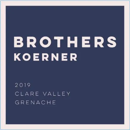 Brothers Koerner Grenache Bottle