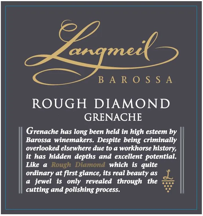 Rough Diamond Grenache Bottle