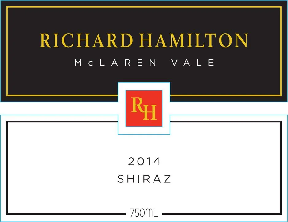 Richard Hamilton Shiraz Bottle