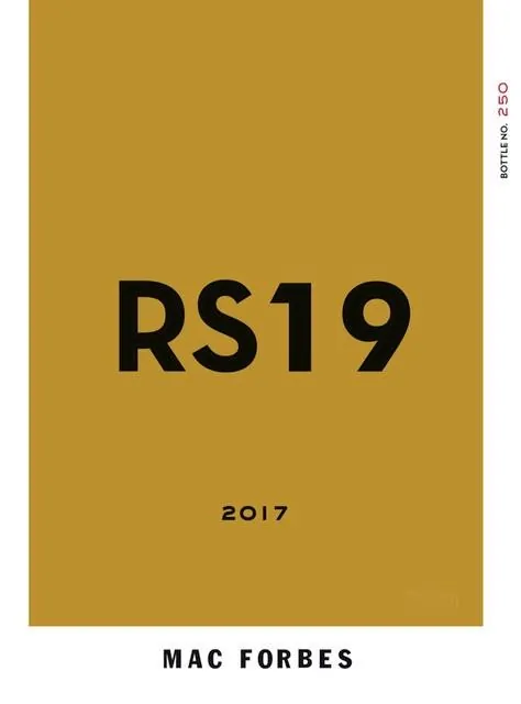RS19 Riesling Bottle