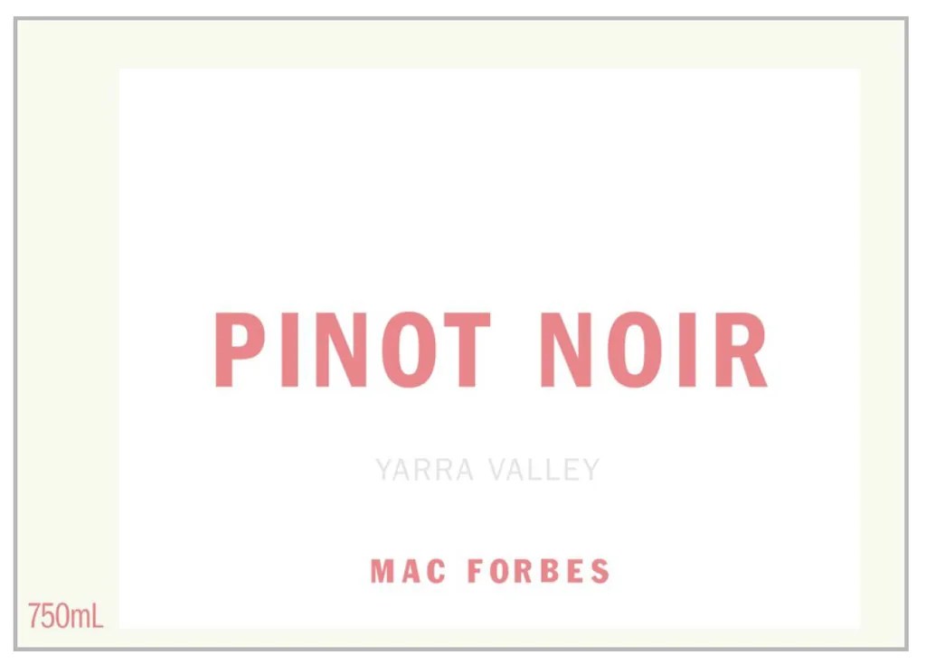 Yarra Valley Pinot Noir Bottle