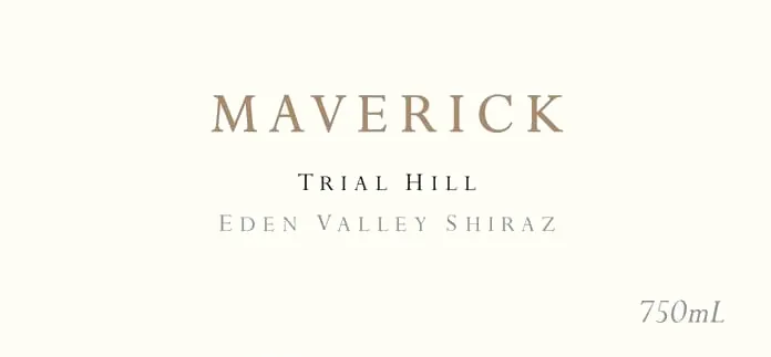 Trial Hill Shiraz Bottle