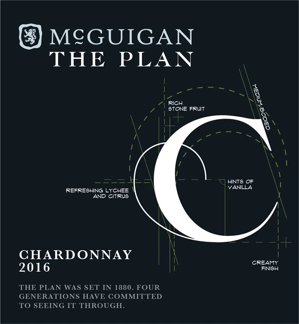 The Plan Chardonnay Bottle
