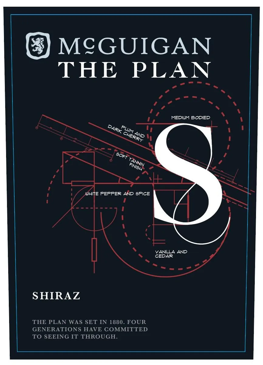 The Plan Shiraz Bottle