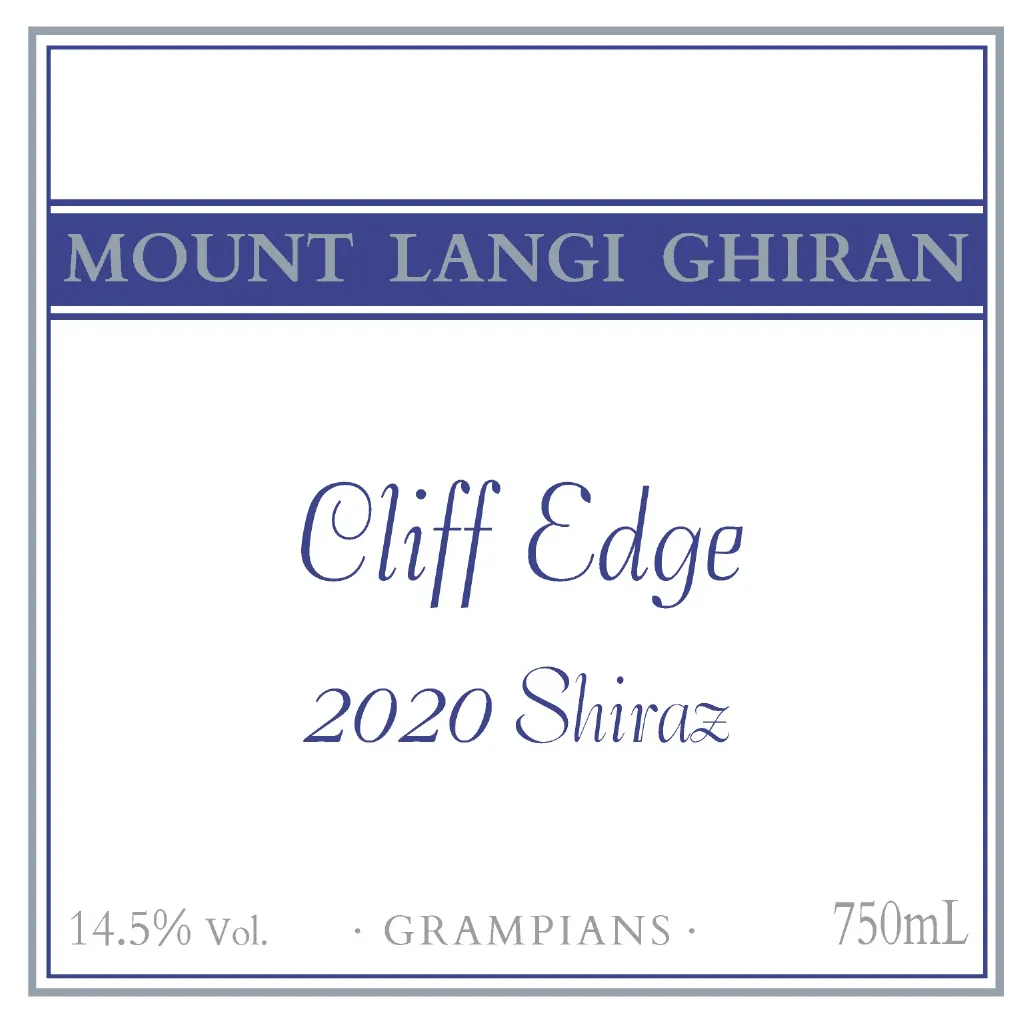Cliff Edge Shiraz Bottle