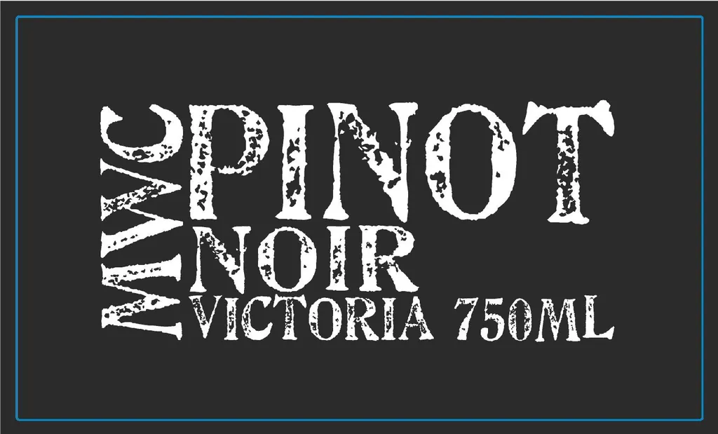 Pinot Noir Bottle
