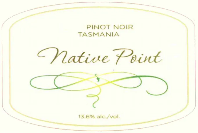 Pinot Noir Bottle