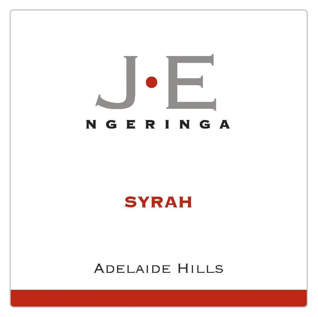 J E Syrah Bottle