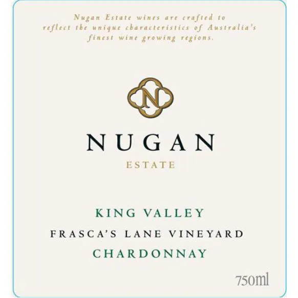 Frasca's Lane Vineyard Chardonnay Bottle