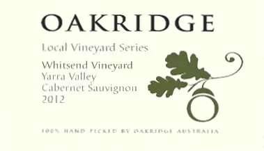 Local Vineyard Series Whitsend Vineyard Cabernet Sauvignon Bottle