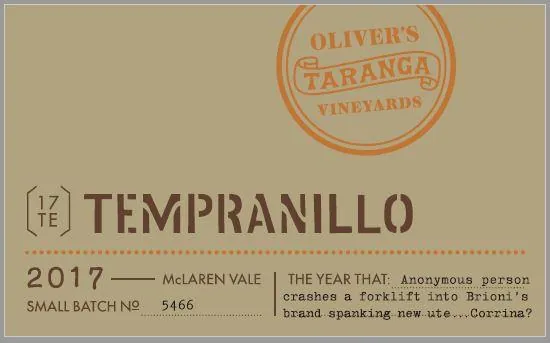 Tempranillo Bottle