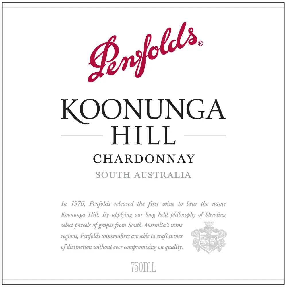 Koonunga Hill Chardonnay Bottle
