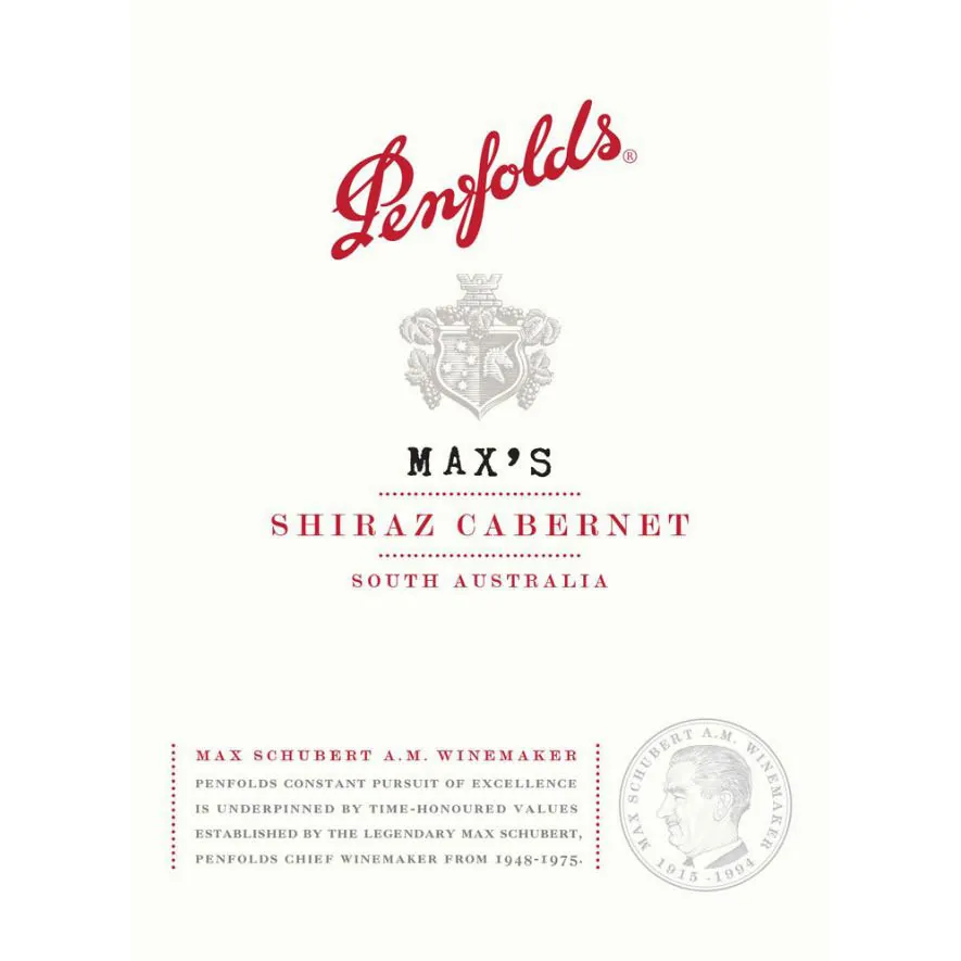 Max's Shiraz-Cabernet Sauvignon Bottle