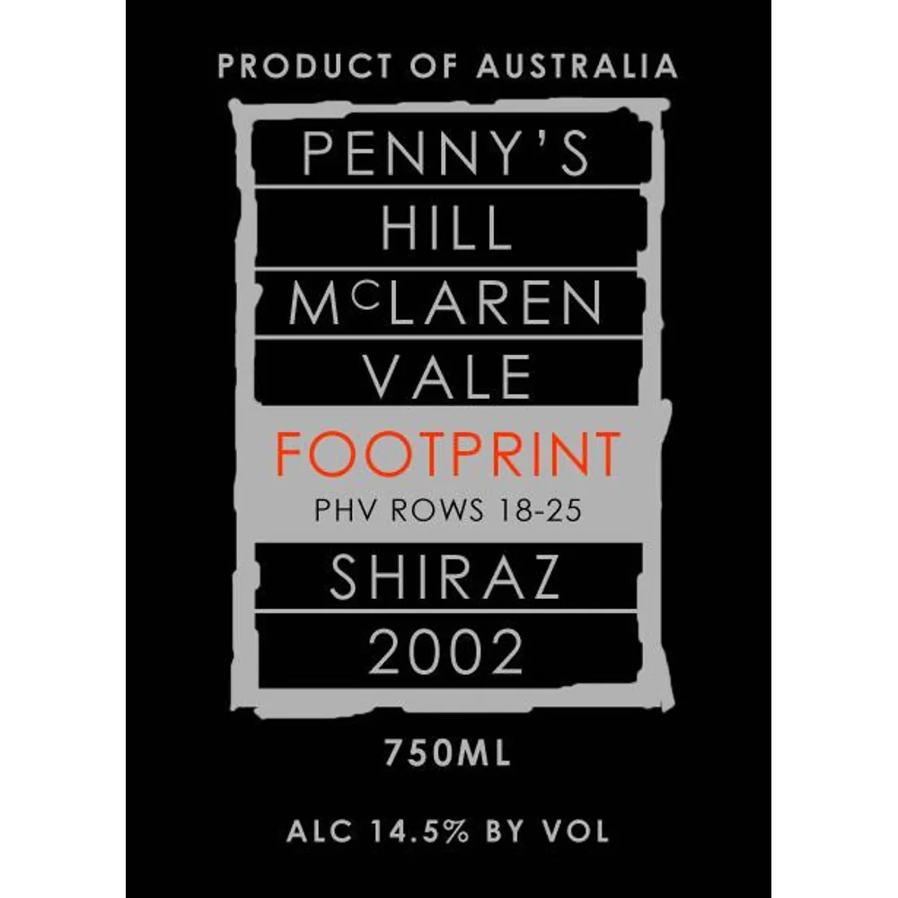 Footprint Shiraz Bottle
