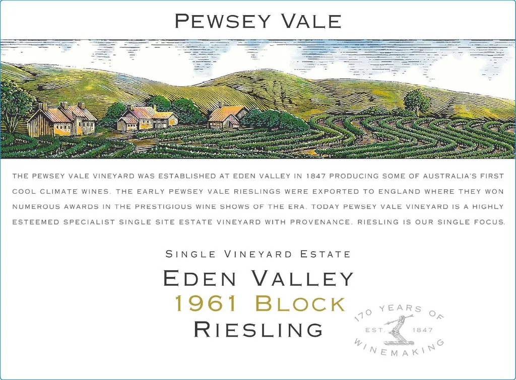 Block Riesling Bottle