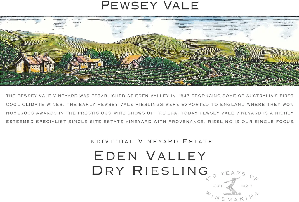 Eden Valley Dry Riesling Bottle