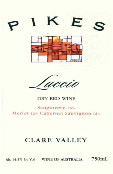 Luccio Sangiovese Merlot Cabernet Sauvignon Bottle
