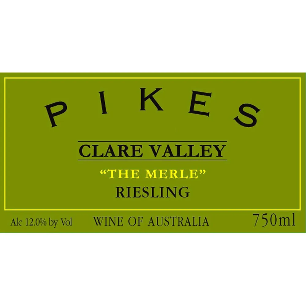 The Merle Riesling Bottle