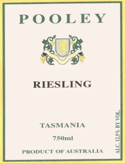 Riesling Bottle