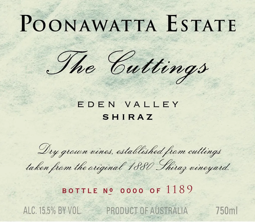 The Cutting Shiraz Bottle