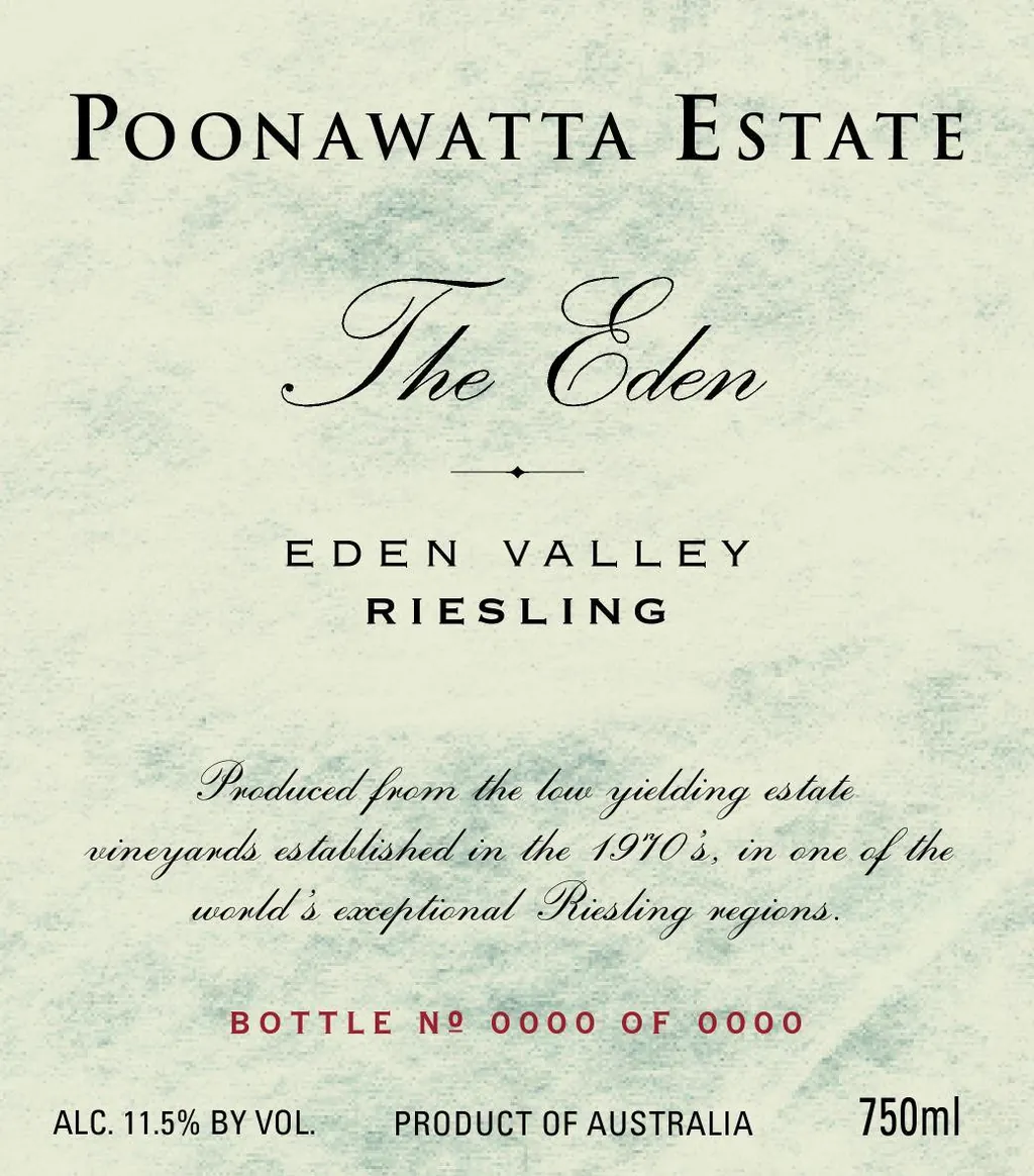 The Eden Riesling Bottle