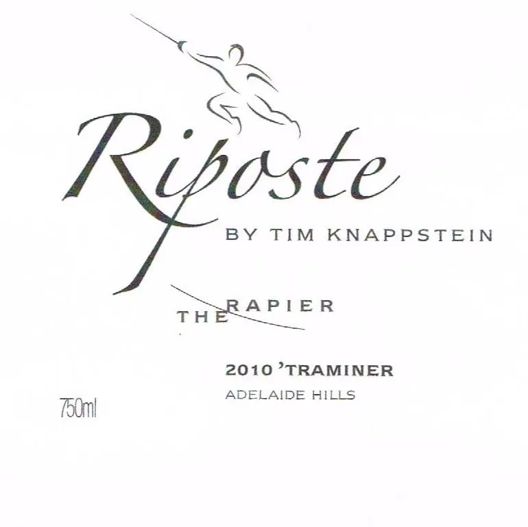 The Rapier Traminer Bottle
