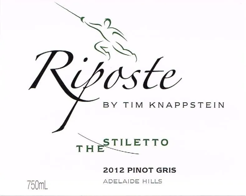 The Stiletto Pinot Gris Bottle
