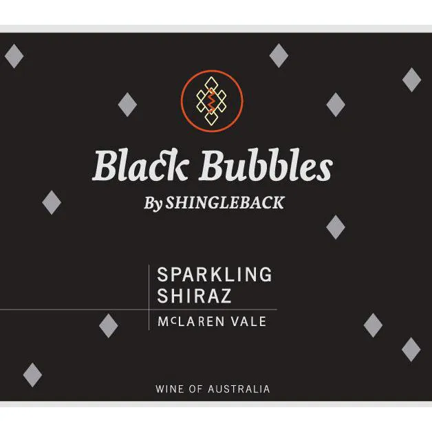 Black Bubbles Sparkling Shiraz Bottle