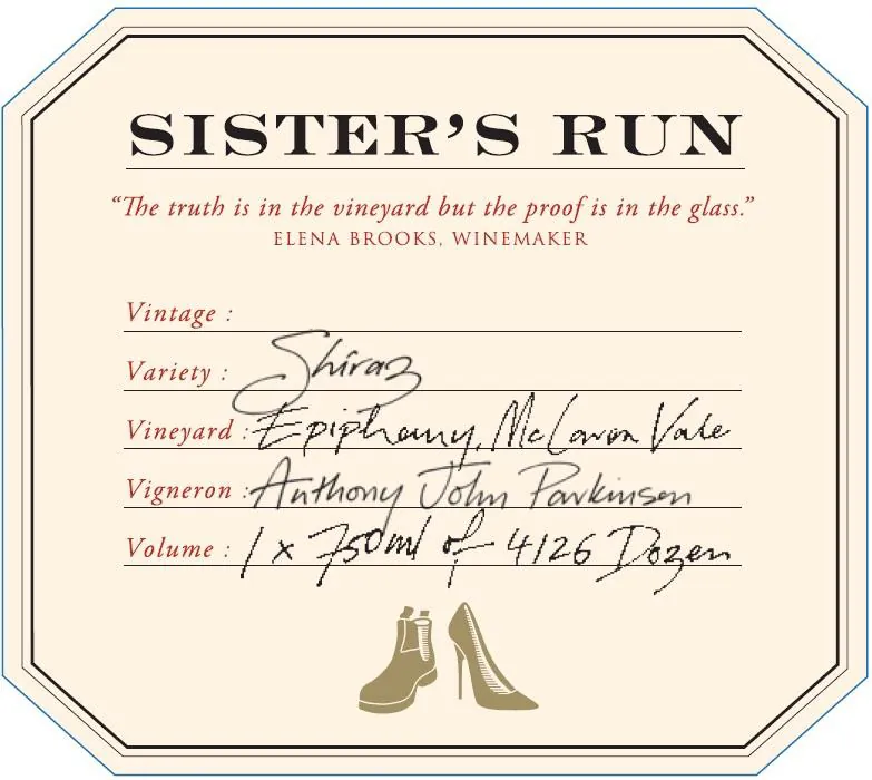 Epiphany Shiraz Bottle