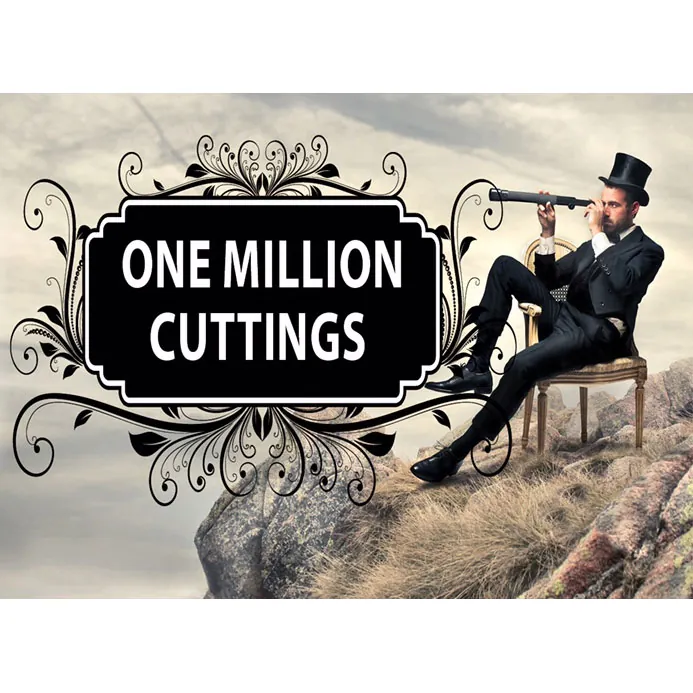 One Million Cuttings Old School Red Blend Bottle