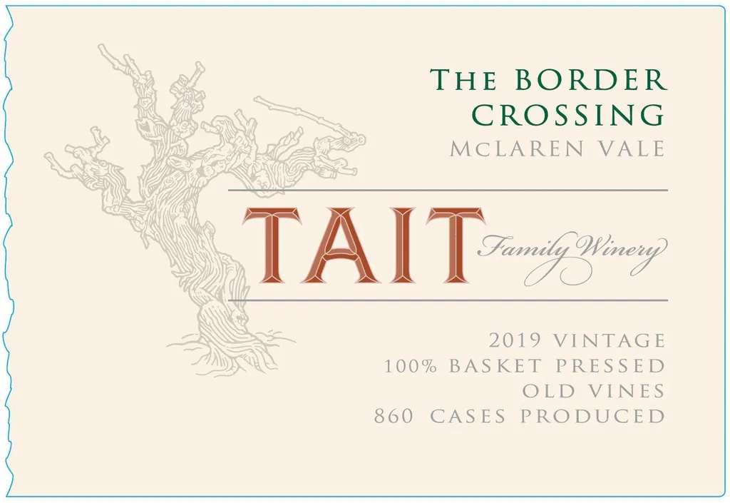 Border Crossing Shiraz Bottle