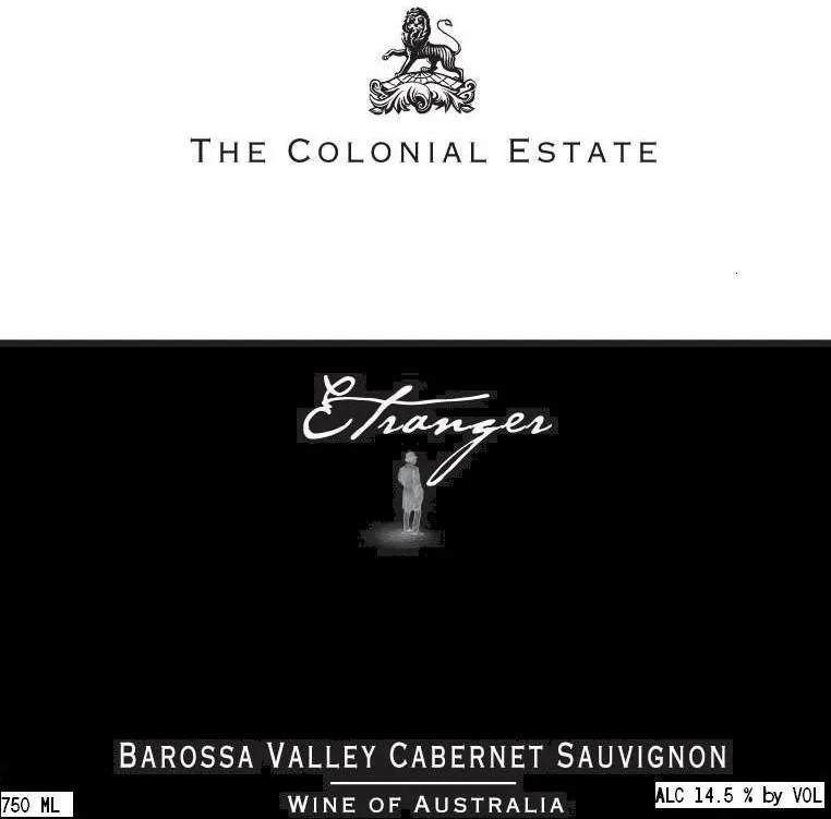 Etranger Cabernet Sauvignon Bottle