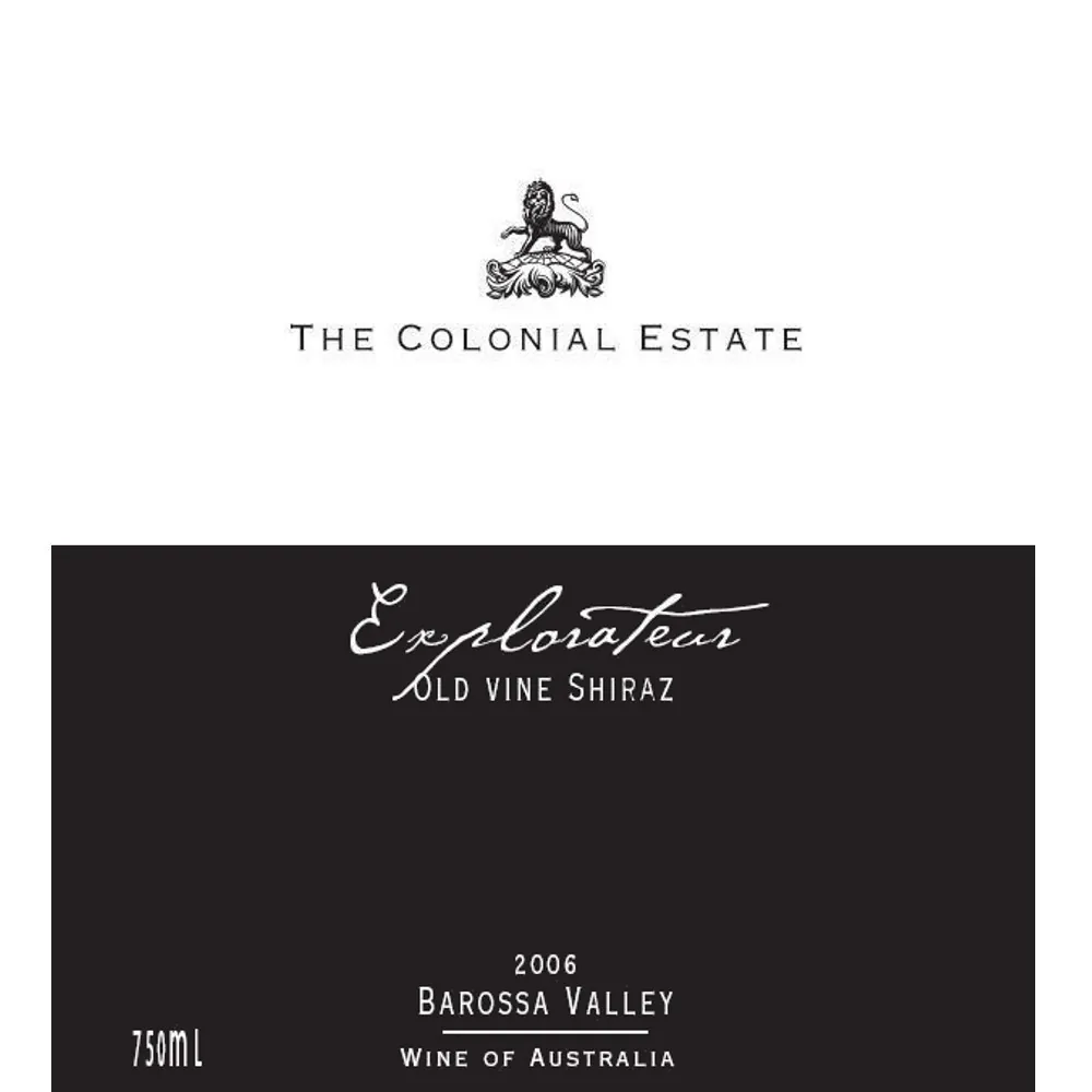 Explorateur Shiraz Bottle