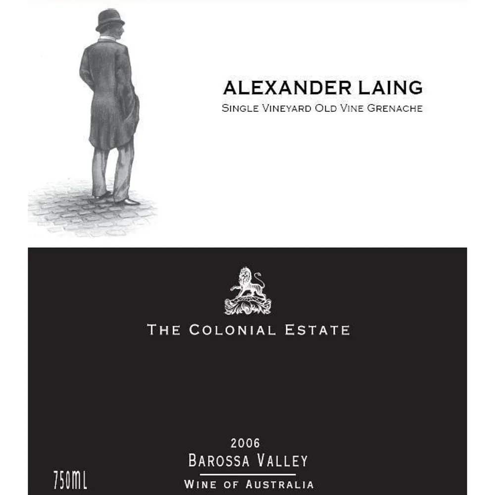 Grenache Old Vine Alexander Laing Bottle