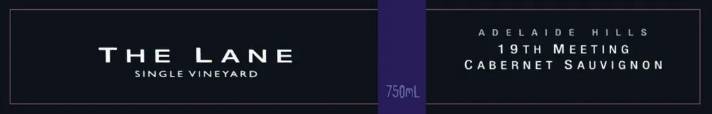 19th Meeting Cabernet Sauvignon Bottle