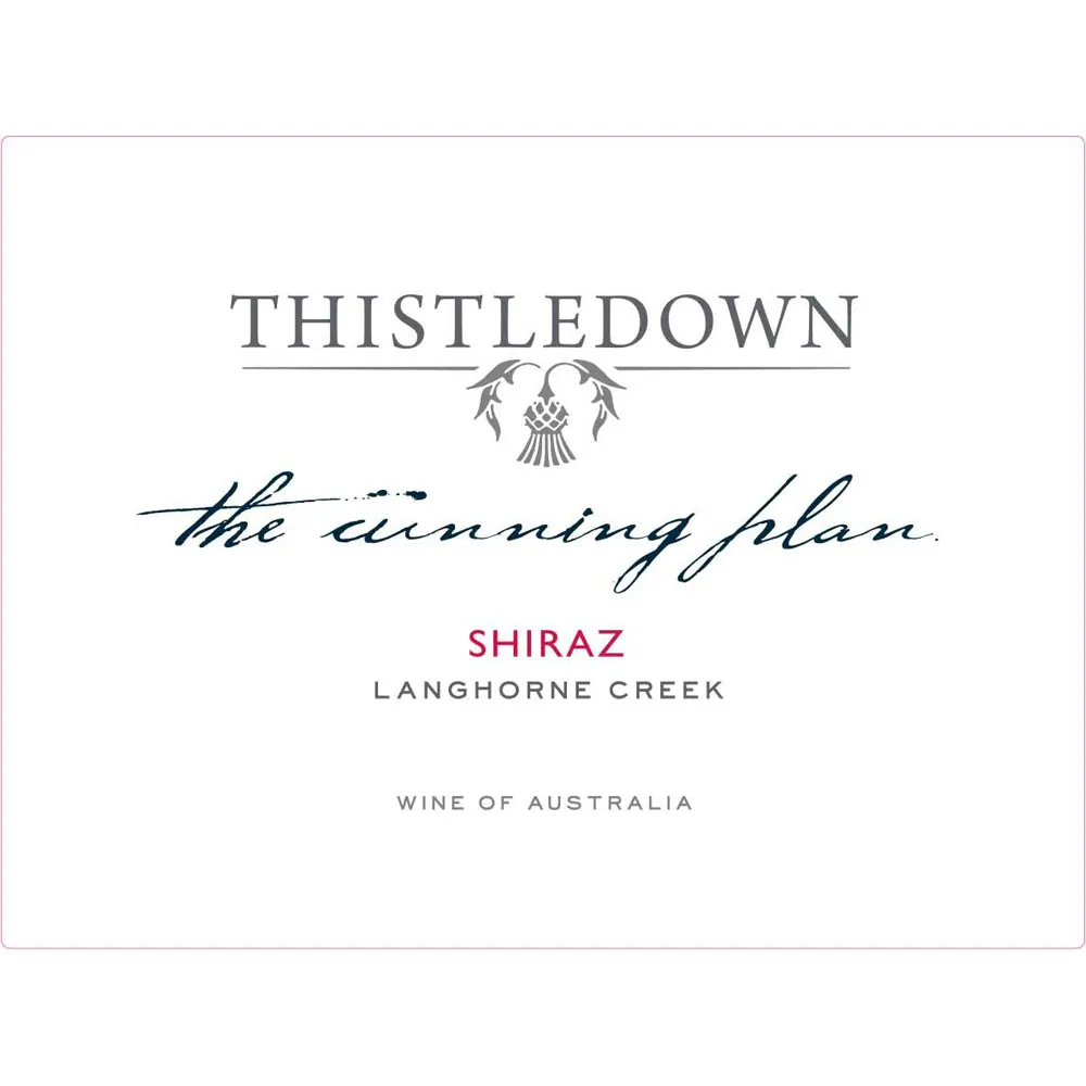 Cunning Plan Shiraz Bottle