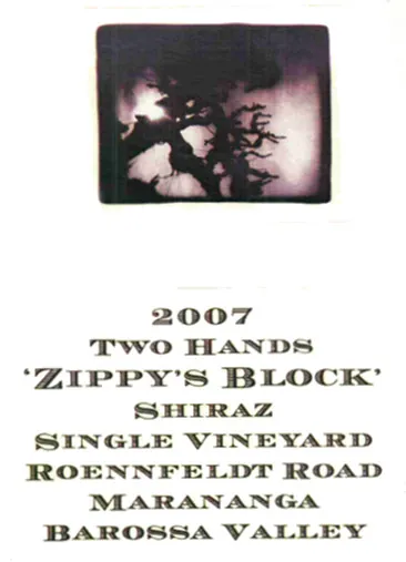Zippy's Block Shiraz Bottle