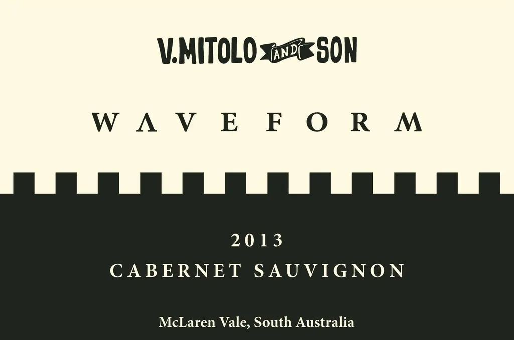 Waveform Cabernet Sauvignon Bottle
