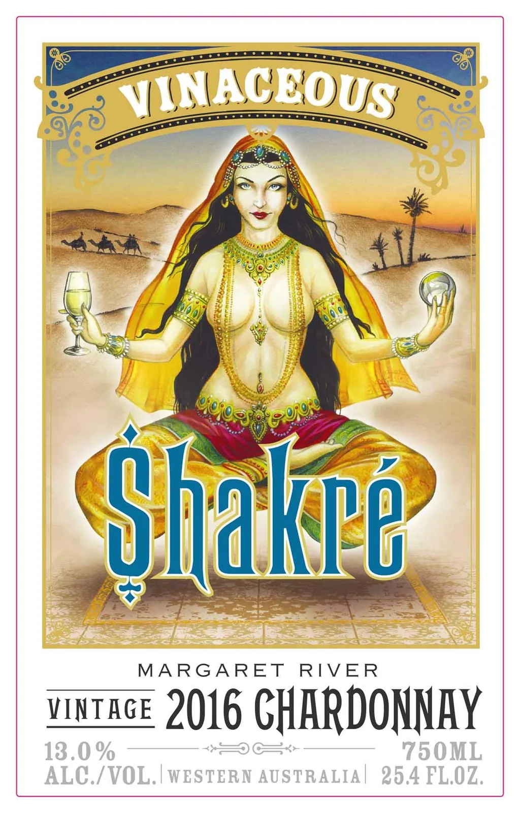 Shakre Chardonnay Bottle