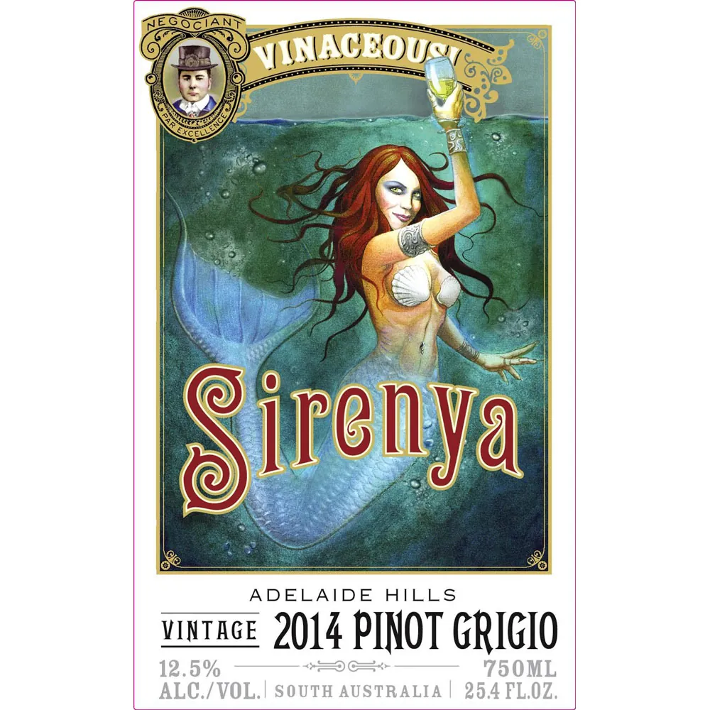 Sirenya Pinot Grigio Bottle