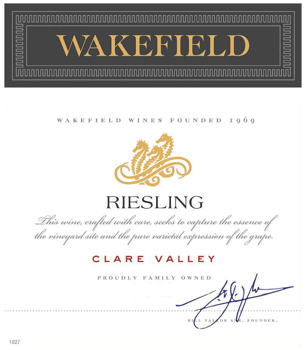 Estate Clare Valley Riesling Bottle
