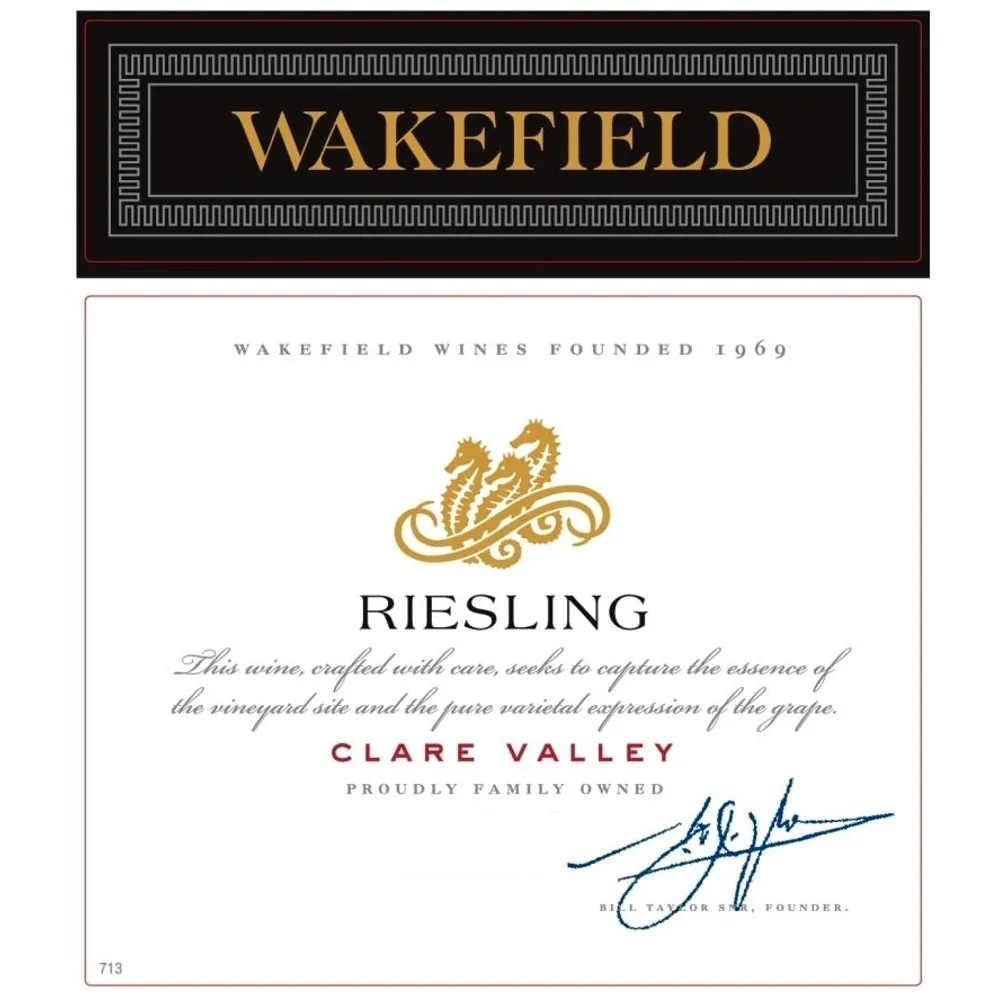 Riesling Bottle