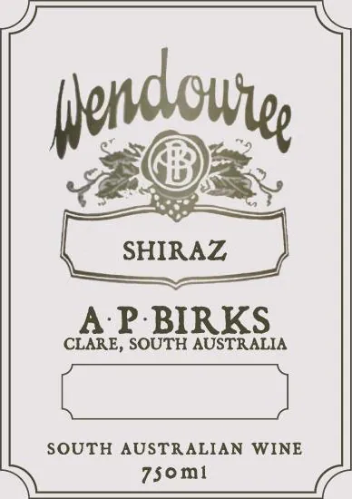Shiraz Bottle