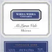 McLaren Vale Shiraz Bottle