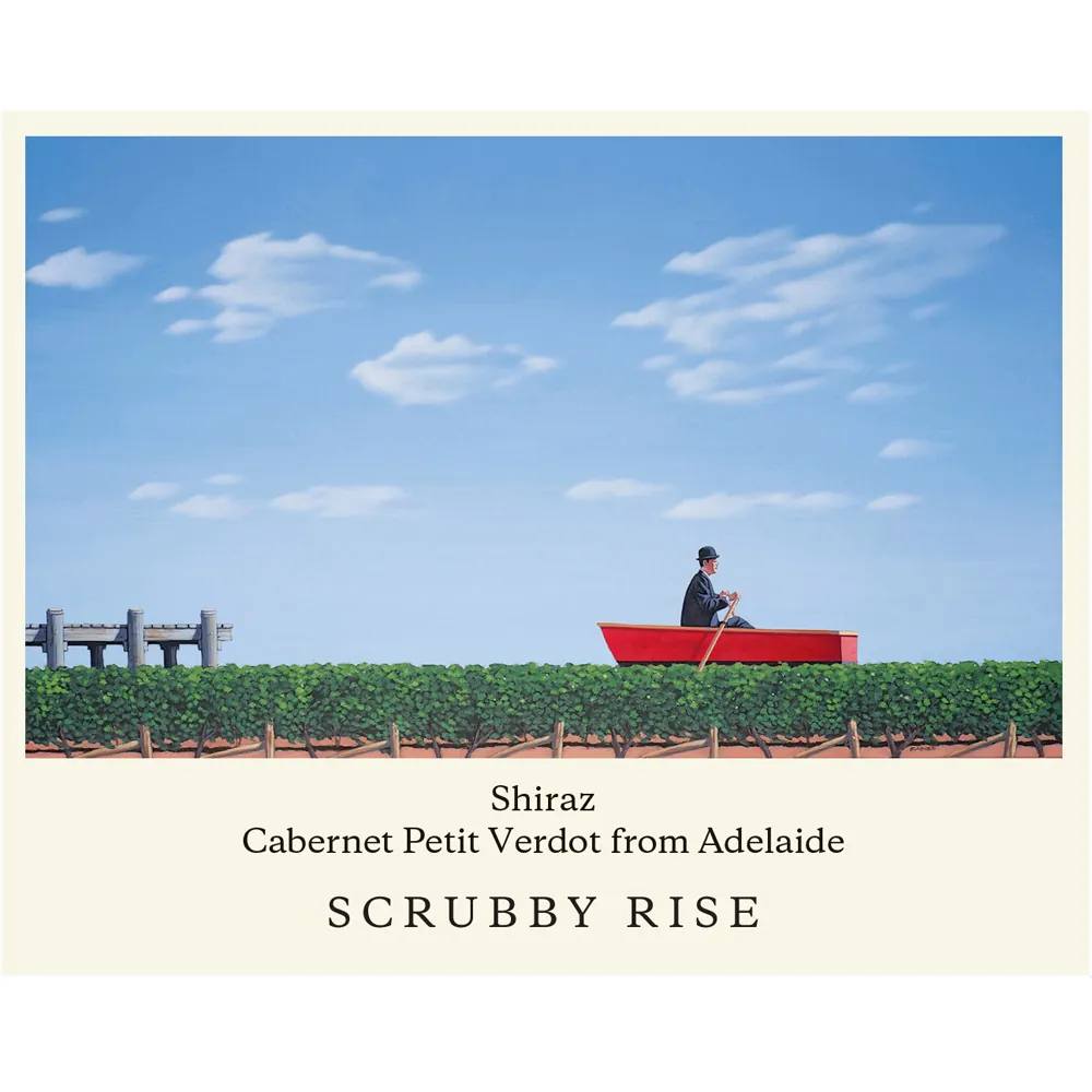 Scrubby Rise Red Bottle